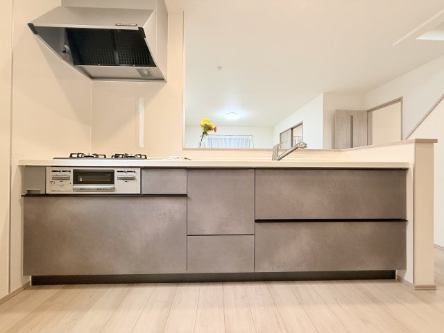 ハートフルタウン参野町のキッチン|キッチンは使い勝手が良く、お手入れもしやすく家事がはかどりそうですね♫