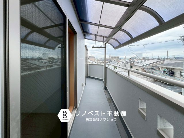 東大阪市末広町のバルコニー|【リノベスト不動産】弊社では売却のご相談も受付中！まずは一度ご相談ください♪
