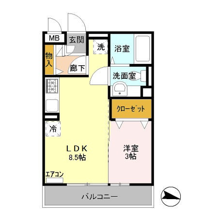 【間取り】 | クレセントコートkay(クレセントコートケイ)