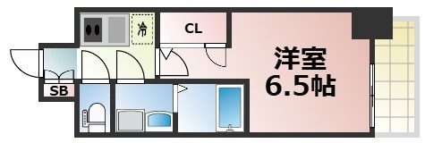 【間取り】 | IW RESIDENCE大阪CREST TAPP　仲介手数料無料