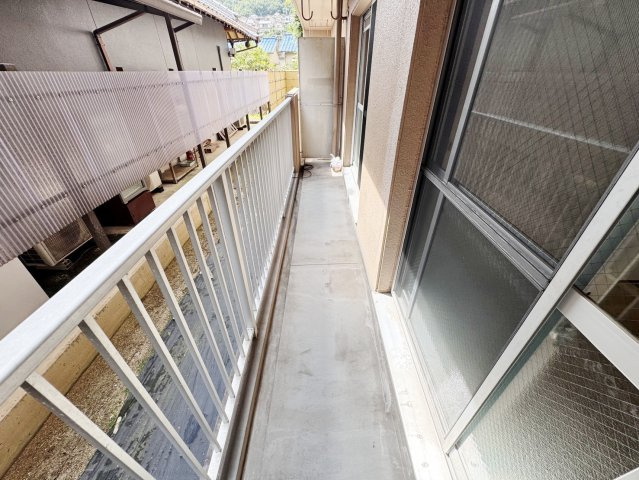 サンシティ峰のバルコニー