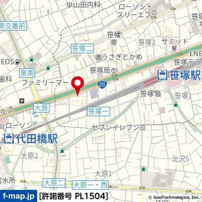 【地図】 | キャッスルマンション笹塚