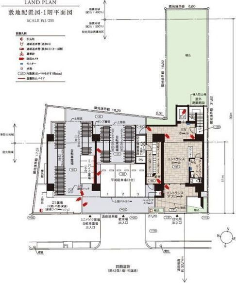 エステムコート名古屋セントリアの区画図