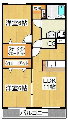 マーベラスガーデンの間取り