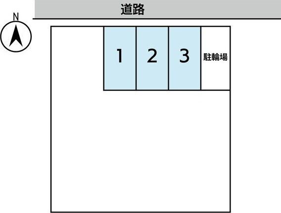 クレア桜山の駐車場