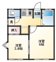 【間取り】 | プラザいとう B棟