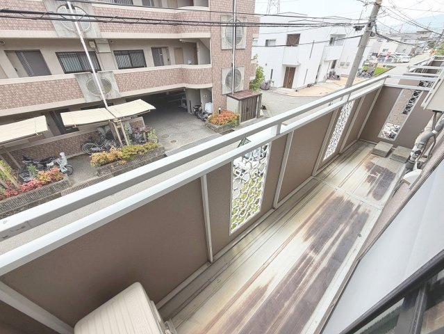 すみれハイツⅠのバルコニー