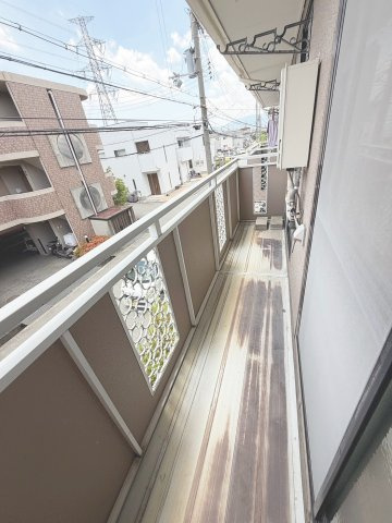 すみれハイツⅠのバルコニー