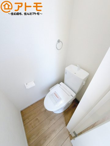【トイレ】 | 葵区川合1期　新築戸建　全1棟 | 毎日使うトイレだからこそ機能性を重視したいですよね！温水洗浄便座で快適な時間をお過ごしください♪