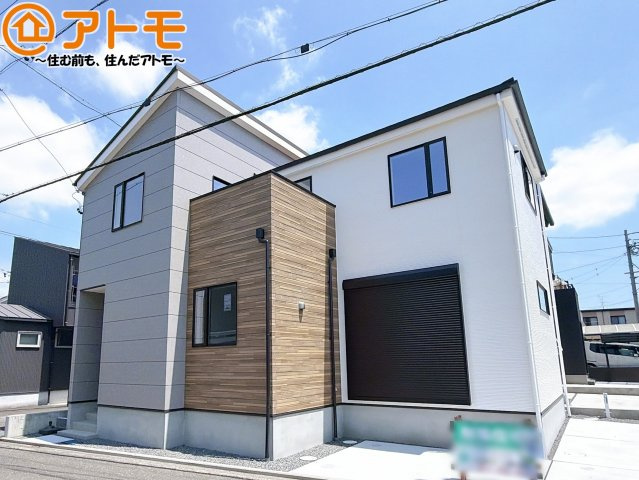 【外観】 | 葵区川合1期　新築戸建　全1棟 | どっしりとした外観は安心感のあるマイホームを実感できますね♪