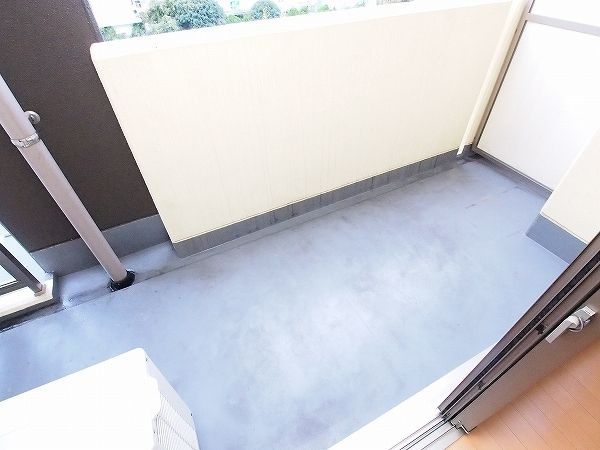 エヴァーグリーンＯのバルコニー