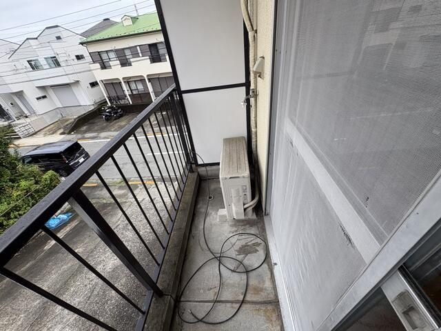 サンハイツ田倉のバルコニー