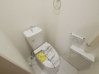 【トイレ】 | 甲斐市 富竹新田 オール電化新築全1棟 1号棟 長期優良住宅 | 同仕様建物写真