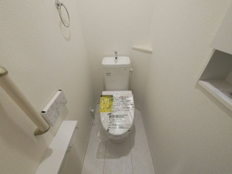 【トイレ】 | 甲斐市 富竹新田 オール電化新築全1棟 1号棟 長期優良住宅 | 同仕様建物写真
