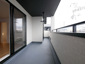 【バルコニー】 | 甲斐市 富竹新田 オール電化新築全1棟 1号棟 長期優良住宅 | 同仕様建物写真