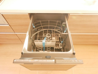 【キッチン】 | 甲斐市富竹新田 オール電化新築戸建 車3台・長期優良住宅 | 食器洗い乾燥機