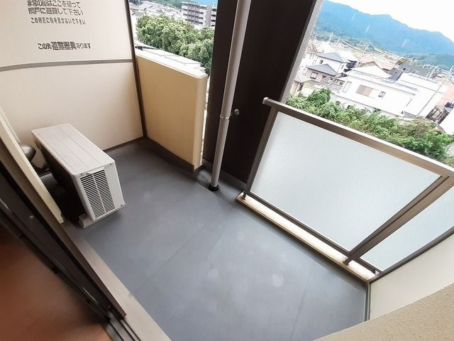 エヴァーグリーンＯのバルコニー