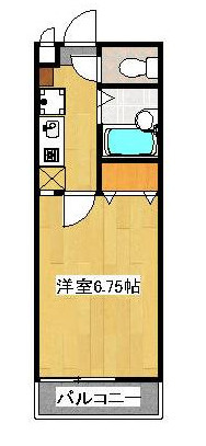 シティハイツ相模大野の間取り