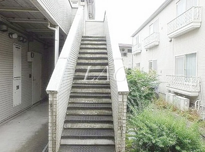 【その他共用部分】 | フジハイツ６号館 | 共用階段です。
