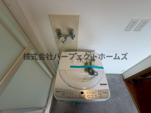 星田山手2丁目戸建　賃貸の設備|洗濯機置場