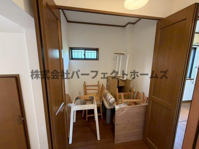 星田山手2丁目戸建　賃貸の収納|大きなスペースがあり、収納には困りません