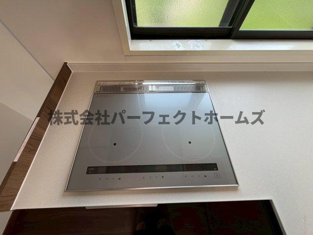 星田山手2丁目戸建　賃貸のキッチン|お料理しやすいキッチンです