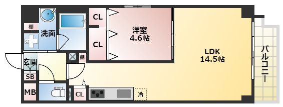 【間取り】 | ロコハウス阿倍野