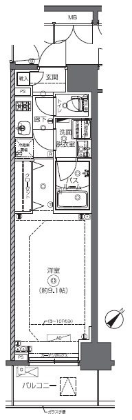 新品家具付きマンション東神田17(KaGood東京)