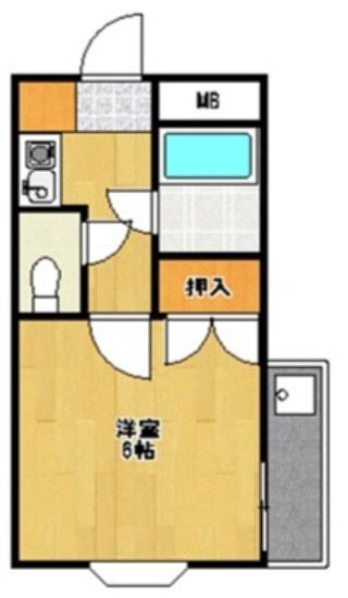 ジュネパレス津田沼の間取り