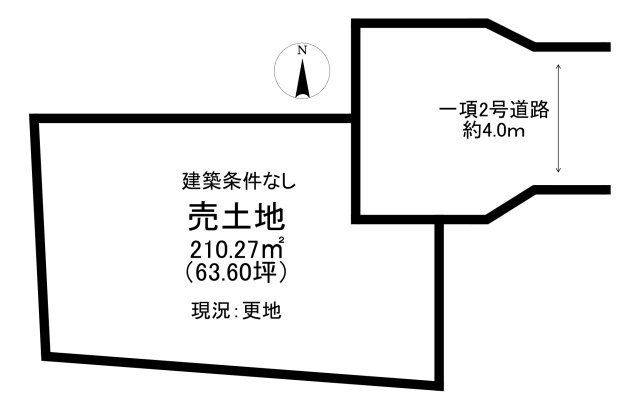 栃木市城内町2丁目1121-6の土地図