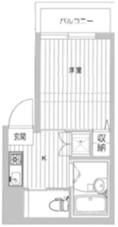【間取り】 | 三田桜台第2コーポ | 間取りです。
