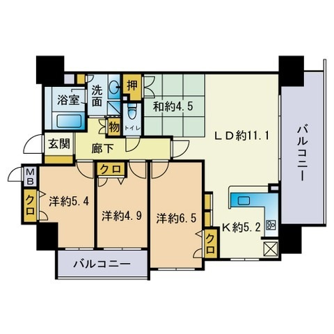 ヒューマインド南福岡かえで通りの間取り|間取図