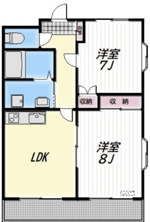 【間取り】 | ＥＣＲＵ　Ⅱ　エクリュ | 間取りです。