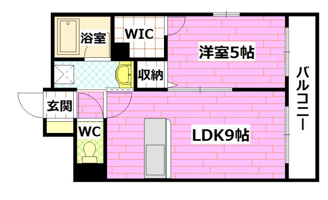 ラゾーナ祇園の間取り
