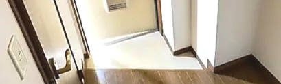 加藤第三ハイツの玄関