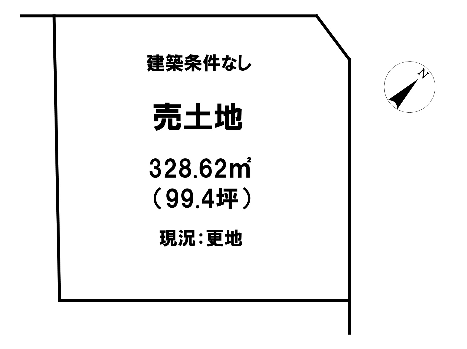 栃木市薗部町2丁目406-4の土地図