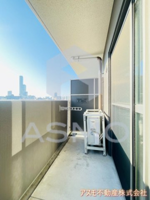 【バルコニー】 | LocoHouse阿倍野 | 同マンション別部屋　参考写真
