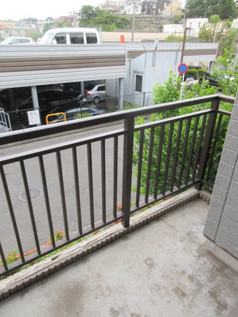 ソレイユ藤塚町のバルコニー|南向きのバルコニー
