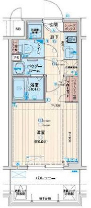 【間取り】 | アドバンス上町台Ⅱクレイドル