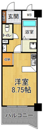 セレーノ稲野の間取り