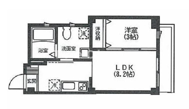 ラシーネ結の間取り