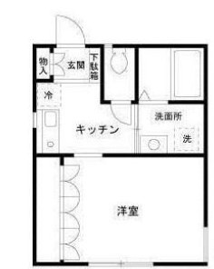 【間取り】 | エスプワール千駄木 | 間取りです。