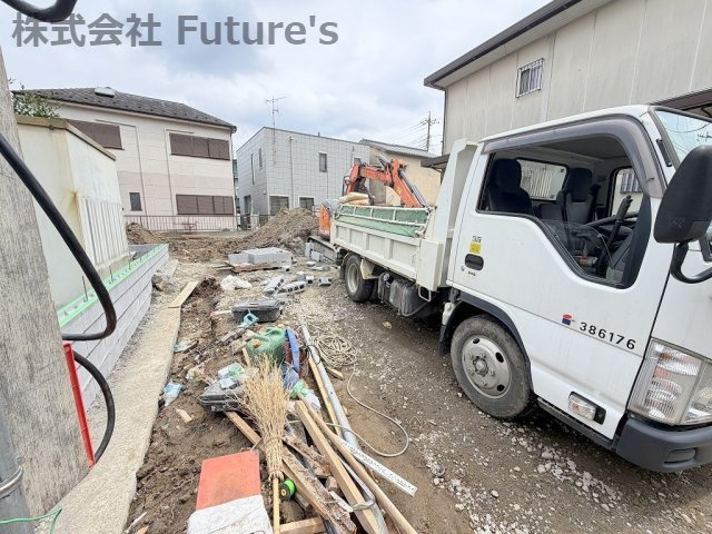 三郷市戸ケ崎　新築戸建　全1棟の外観|現地の写真になります。