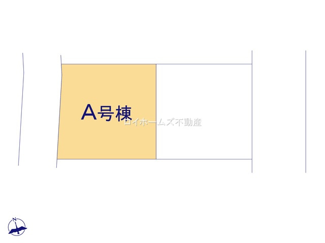 【区画図】 | 名古屋市天白区梅が丘４丁目922『仲介料無料』新築戸建て | A号棟