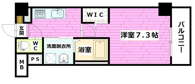 ヴィラ　ひまわりの間取り