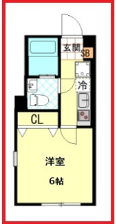 【間取り】 | シーエフジオーレ五反野