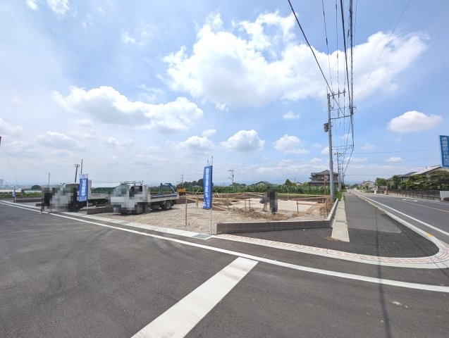【前面道路含む現地写真】 | フォーセール前橋市第5富士見町時沢ー①