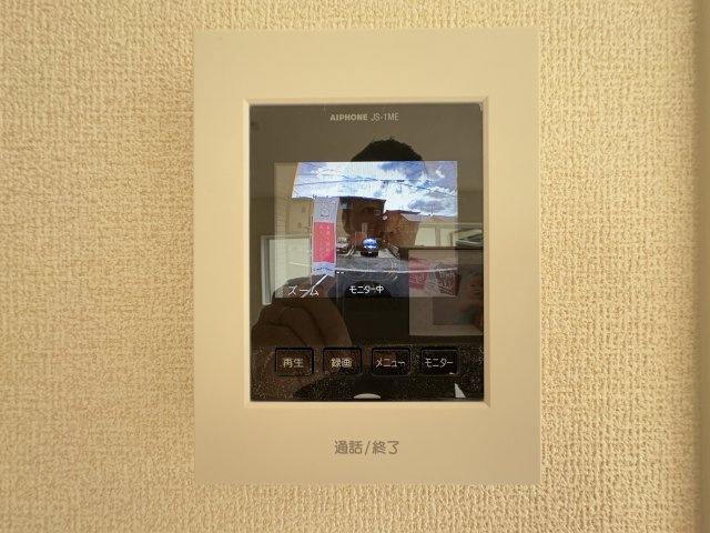 CRADLE GARDENー八幡西区永犬丸西町第2の防犯設備|モニター付きインターフォンを完備！室内から来訪者を確認できるので安心です♪