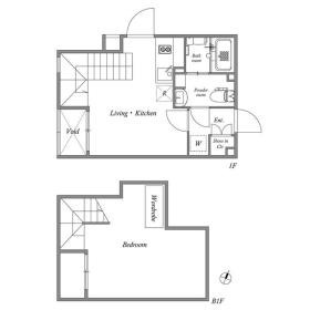 【間取り】 | ＰＡＳＥＯ武蔵小山Ⅱ | 間取り図