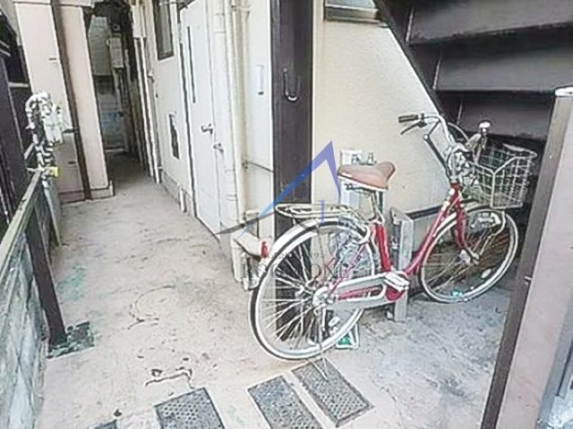 清和ハイツのその他共用部分|駐輪場です。